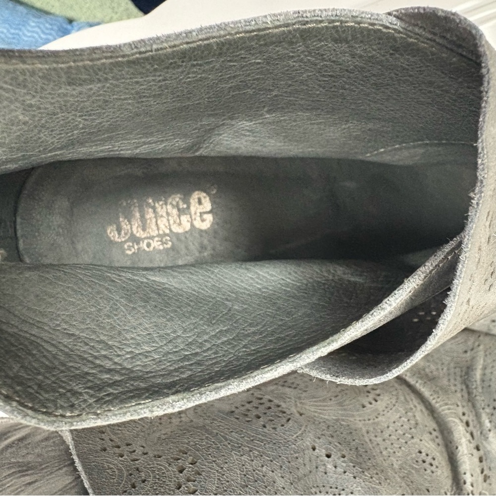 Juice Shoes Open Toe Block Heel Bootie 40 - Picture 7 of 11